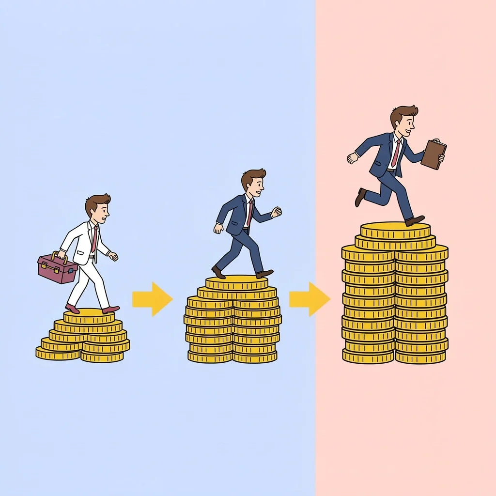 Budget Size and Wedding Planning Speed Illustration showing how budget size impacts wedding planning speed from DIY to fast outsourcing