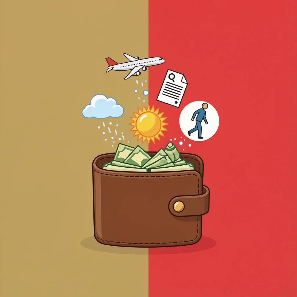 Hidden Wedding Budget Costs Hidden costs flying out of a wedding budget wallet